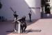 Baseball themed statues in Scottsdale, Arizona